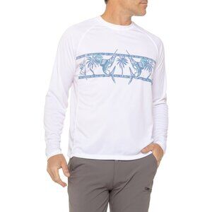 Huk Fishing Long Sleeve + UPF 50 -White Men's XL  NWT